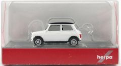 Herpa 421058 1/87 Ölçek Mini Cooper Klasik, Beyaz, Sergilemeye Hazır Model Araç