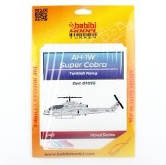 Babibi DNT01015 1/48 AH-1W Süper Kobra Türk Deniz Kuvvetleri Decal Çıkartma