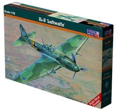 Mistercraft C024 1/72 IL-2 (Luftwaffe) Savaş Uçağı Demonte Plastik Maketi