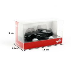 Herpa 420501-002 1/87 Ölçek MB SLS AMG, Siyah, Sergilemeye Hazır Model Araç