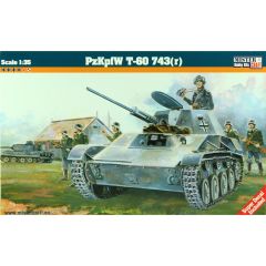 Mistercraft E003 1/35 PzKpfW T-60 743(r) Tankı Demonte Plastik Maketi