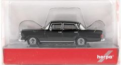 Herpa 420457 1/87 Ölçek MB 200 W110 Kırlangıç Kasa, Siyah, Sergilemeye Hazır Model Araç