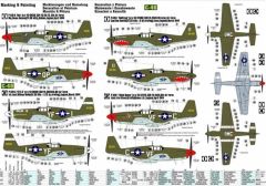 Mistercraft C048 1/72 P-51 B-5 (Bee) Savaş Uçağı Demonte Plastik Maketi