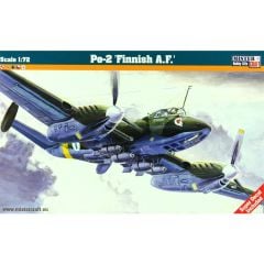Mistercraft E025 1/72 Pe-2 (Fin Bombacısı) Bombardıman Uçağı Demonte Plastik Maketi