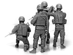 MasterBox 3591 1/35 Ölçek, Güncel Savaşlar Serisi, Irakta Amerikan Kontrol Noktası, Plastik Figür Kiti
