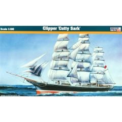 Mistercraft F060 1/180 Cutty Sark (Clipper Sınıfı) Yelkenli Nakliye Gemisi Demonte Plastik Maketi