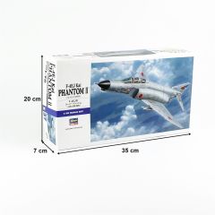 Hasegawa E37 01567 1/72 Ölçek F-4EJ KAI Phantom II Savaş Uçağı Plastik Model Kiti