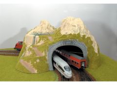 55721 1/87 SİNGLE TRACK TUNNEL CURVED W POND