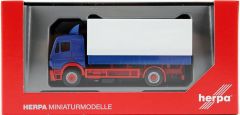 Herpa 309592 1/87 Ölçek MB SK-LKW Kamyon, Lacivert, Sergilemeye Hazır Model Araç