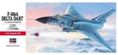 Hasegawa C11 00341 1/72 Ölçek F-106A Delta Dart Savaş Uçağı Plastik Model Kiti