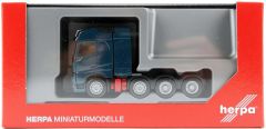 Herpa 304788-007 1/87 Ölçek Volvo FH16 Çekici, Koyu Mavi, Sergilemeye Hazır Model Araç