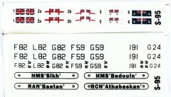 Mistercraft S095 1/600 HMS (Sikht) Zırhlı Gemi Demonte Plastik Maketi