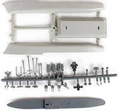 Mistercraft S095 1/600 HMS (Sikht) Zırhlı Gemi Demonte Plastik Maketi