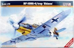 Mistercraft C088 1/72 BF-109G-4/trop (Shiess) Savaş Uçağı Demonte Plastik Maketi