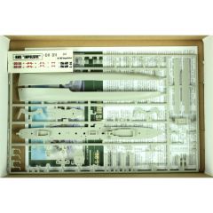 Mistercraft S096 1/500 HMS (Impulsive) Zırhlı Gemi Demonte Plastik Maketi