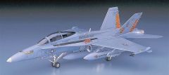 Hasegawa D9 00439 1/72 Ölçek F/A-18D Hornet Savaş Uçağı Plastik Model Kiti
