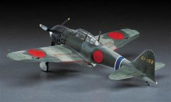 Hasegawa JT23 19123 1/48 Ölçek MitsubishiI A6M5 Zero Fighter Type 52 (ZEKE) Savaş Uçağı Plastik Model Kiti