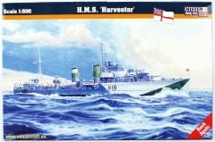 Mistercraft S098 1/500 HMS (Harvester) Zırhlı Gemi Demonte Plastik Maketi
