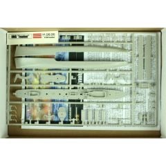Mistercraft S099 1/500 HMS (Ivanhoe) Zırhlı Gemi Demonte Plastik Maketi