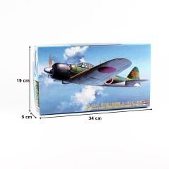Hasegawa JT70 19170 1/48 Ölçek MitsubishiI A6M5 Zero Fighter Type 52 (Zuhio)  Savaş Uçağı Plastik Model Kiti