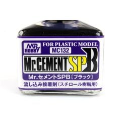 Gunze MC132 40 ml. Mr.Cement SP, Siyah Pigmentli, Hızlı ve Güçlü,İnceltilmiş Plastik Yapıştırıcısı