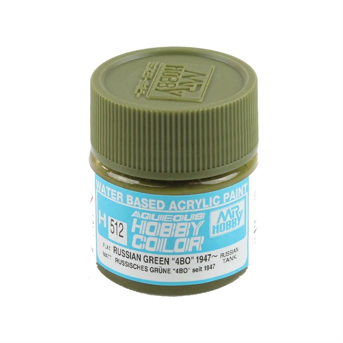 Gunze H512 10 ml. Russian Green (4BO) 1947-, Aqueous Serisi Maket Boyası