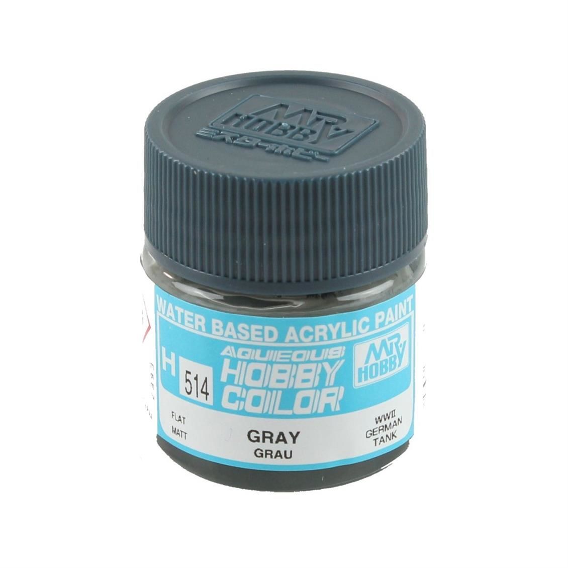Gunze H514 10 ml. Gray (Grau), Aqueous Serisi Maket Boyası
