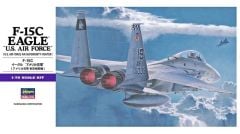 Hasegawa E13 00543 1/72 Ölçek F-15C Eagle (U.S. Air Force) Savaş Uçağı Plastik Model Kiti
