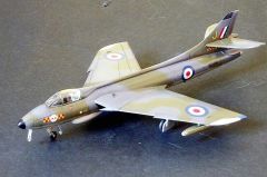 Mistercraft D010 1/72 Hawker Hunter F.Mk.6 Savaş Uçağı Demonte Plastik Maketi